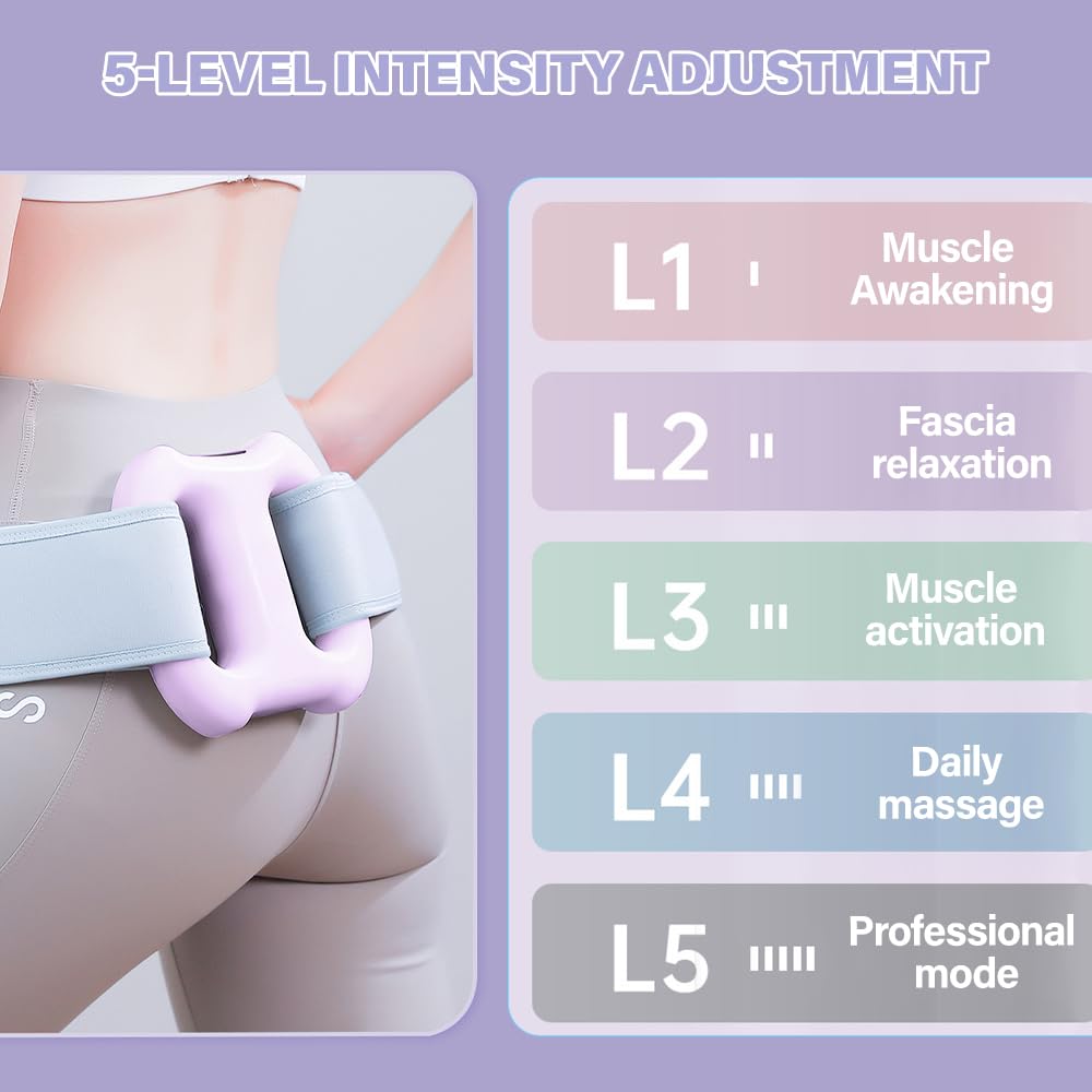 Anillo de fascia multifuncional de cuerpo entero, quemador de grasa, masajeador abdominal, alivio del dolor muscular para espalda, piernas, muslos, abdomen