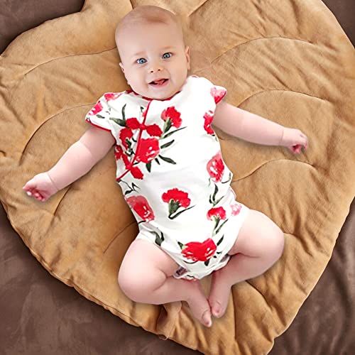 FANCYKIDS Baby Girls Newborn Infant Cheongsam Chinese New Years Outfit Romper Top Clothes Qipao Bodysuit3