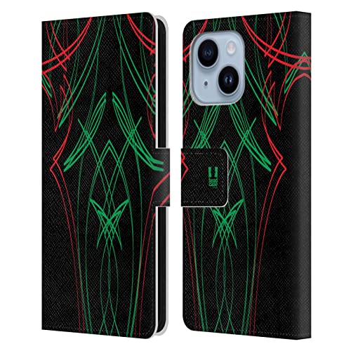 Étui Portefeuille en Cuir Apple iPhone 14 Plus Head Case Designs Finition Premium