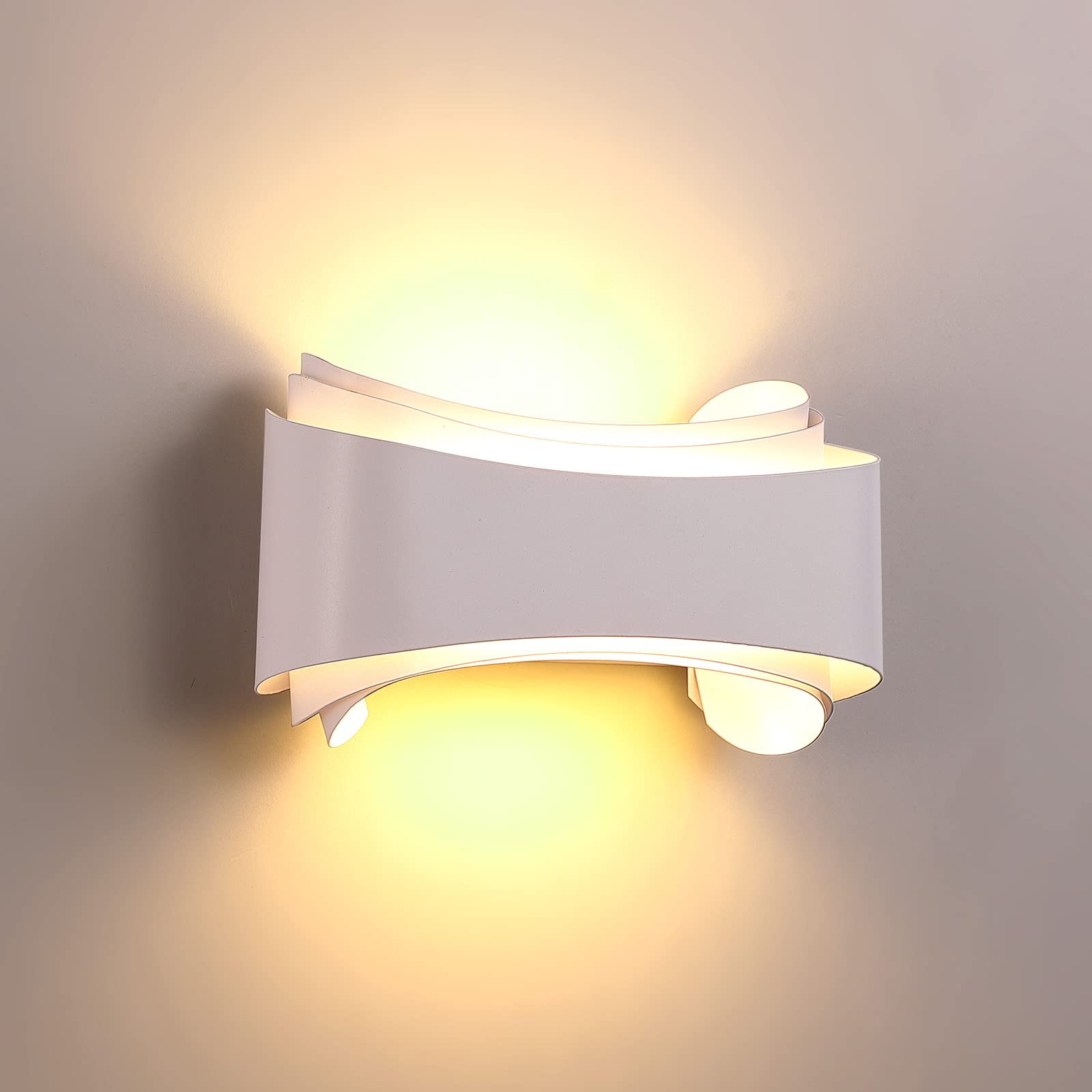ZKEEZM Modern LED Wall Sconces Indoor Mount Wall Lights for Living Room LED Wall Lamp Aluminum 3200K 10W Warm White 800 Lumen Sconces Wall Lighting for Hallway Light Fixtures Wall Sconce