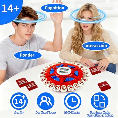 Juegos de Mesa en Español 24 Letras 2-8 Jugadores miniatura 6