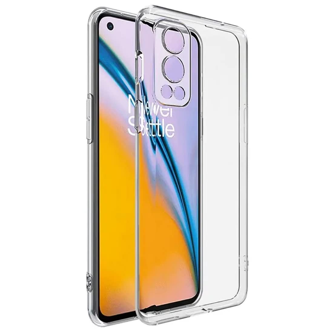 Amazon Brand - Solimo Basic Case for OnePlus Nord2 5G (Silicone_Clear) (B09BB9ZYS9) Amazon Price History, Amazon Price Tracker