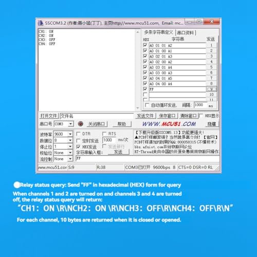 Module de Relais USB 4CH 12V 30A : résoud la gestion de forte charge par PC - 4