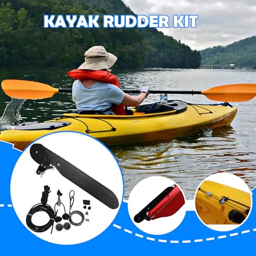 Kit de direction pour kayak en nylon contre la dérive en canoë - 2