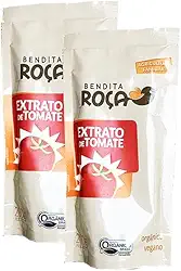 Kit 2x: Extrato De Tomate Orgânico Sachê Bendita Roça 200g