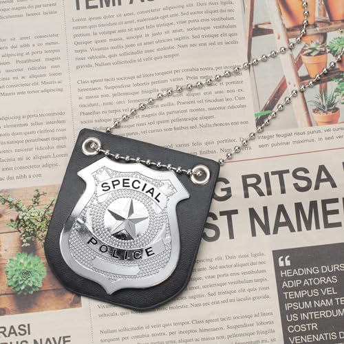 Erdogly 6Pcs Police Pretend Play Toys Set, Kids Cop Costume Police Officer Costume For Boys Girls With Fbi Badge thumb #6