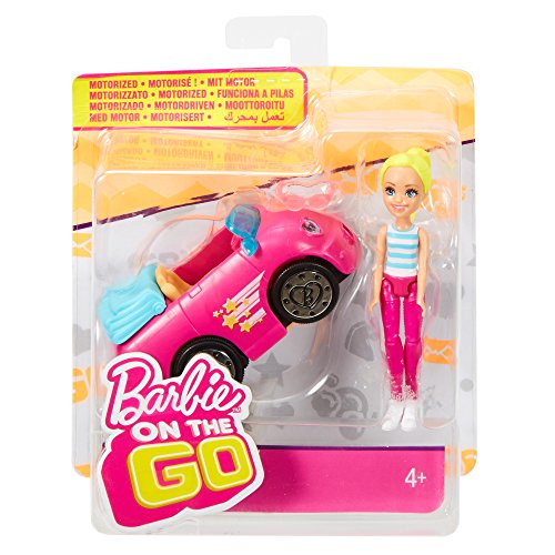 Barbie On The Go Pink Car And Doll #TOP4