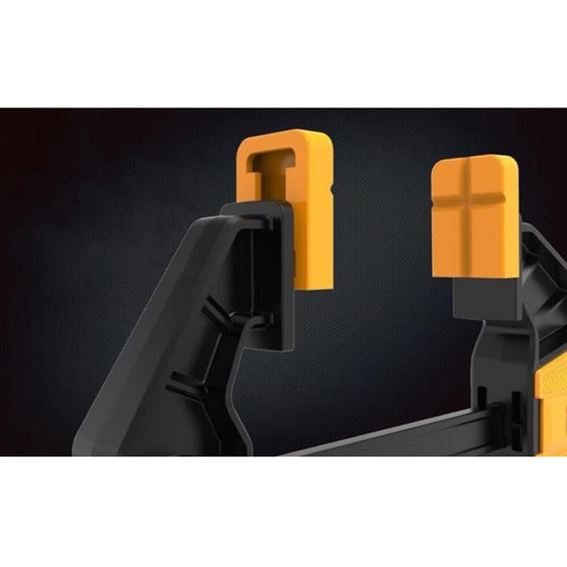 Virsus Morsetto a barra reversibile 4802, misura 80x600 mm (24"), Strettoio a sgancio rapido, set di morse con forza massima di bloccaggio 135 kg, per piccoli lavori di falegnameria e fai da te (1)