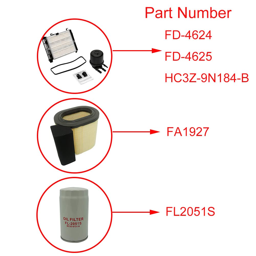 For 6.7L Diesel Oil Air Fuel - Key Features