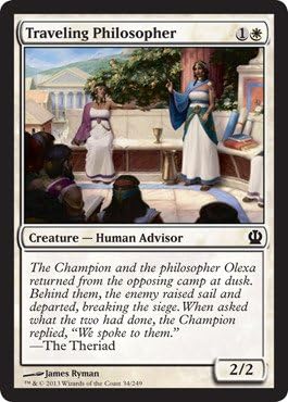Magic: the Gathering - Traveling Philosopher (34/249) - Theros - Foil