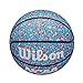 WILSON NCAA Legend Basketball - Sky Blue/Red/White, Size 6-28.5