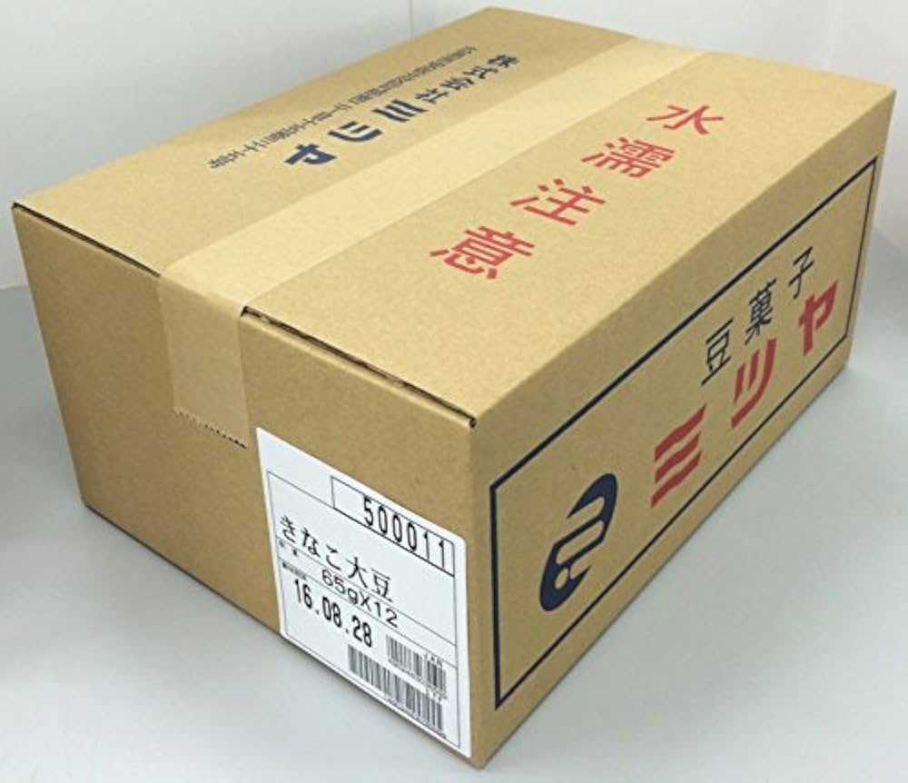 Amazon | ミツヤ きなこ大豆 65g×12袋 | ミツヤ | おつまみ