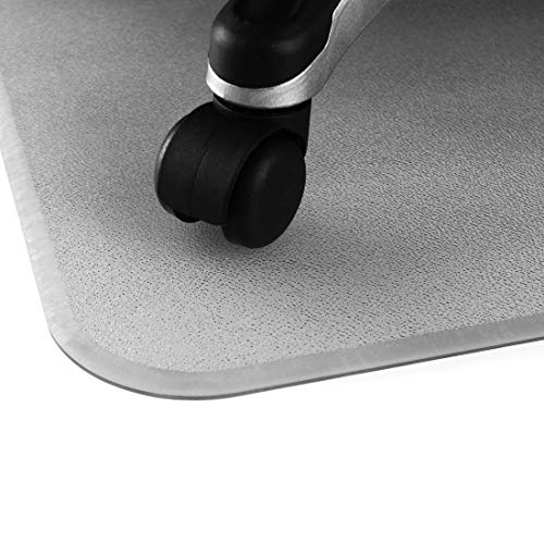 Amazon Basics Polycarbonate Heavy Duty Office Chair Mat For Carpets & Hard Floors - 46 X 60-Inch, Clear #TOP2