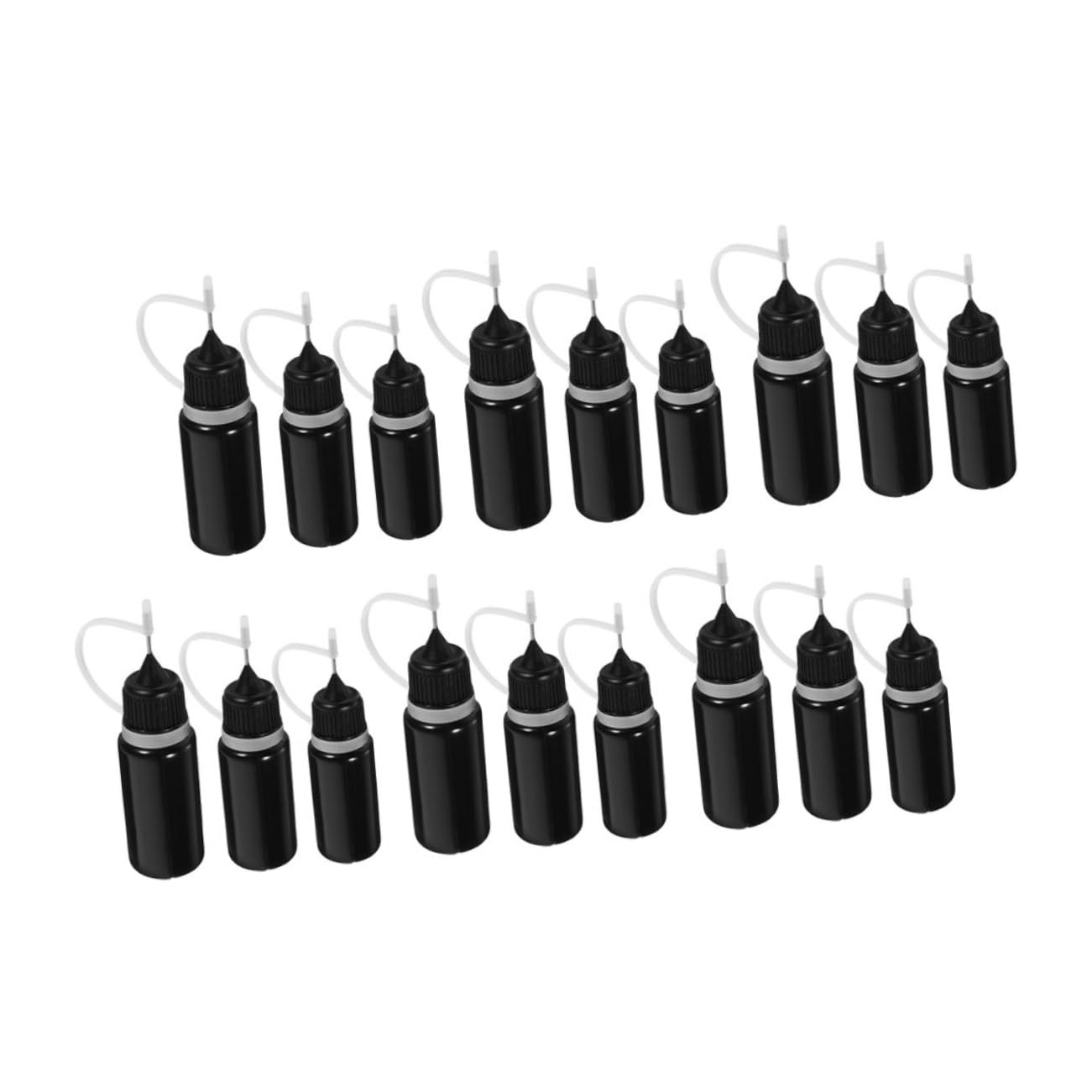 ULTECHNOVO 150 Stk Flasche mit squeeze flasche quetschflaschen Kleber-Dispenser sqeezeflasche saufmaschine Container Flaschen mit feiner Spitze Flaschen für Farbe Plastik