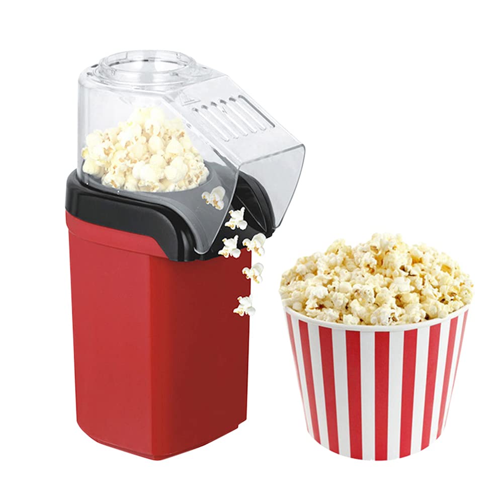 techking 15 YEARS WARRANTY 1200W Hot Air Popcorn Popper – Prepare Quick, Healthy, Oil-Free Popcorn in Just 3 Minutes, Ideal for Movie Nights, Parties, and Family Fun-picture-4