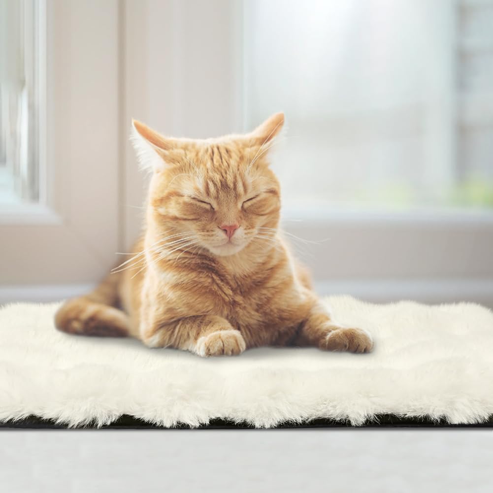 XIAPIA Cuccia per Gatti Coperta Autoriscaldante per Gatti e Cani, Coperta Addensato per Animali Domestici, Tappeto Termico per Gatto Senza Elettricità, Cuscino Autoriscaldante per Cane, Lavabile