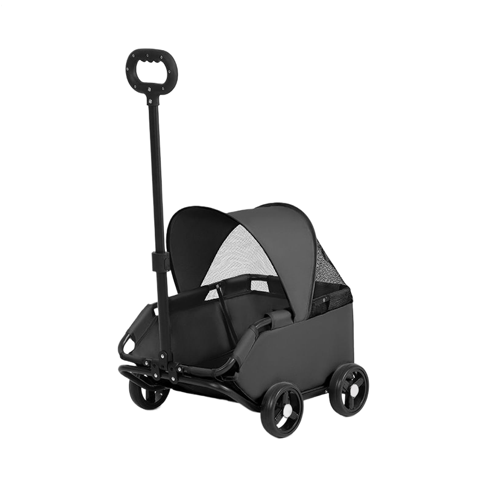 Passeggino per Gatti Fino a 7kg per Cuccioli, e Animali Piccoli | Passeggino Pieghevole Cani e Gatti Piccoli per Viaggi, Passeggiate, Veterinario, Avventure all'Aperto, Uso Quotidiano