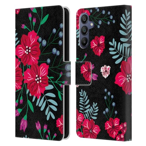 Carcasa de Cuero Samsung Galaxy A15 Tipo Libro con Tarjetero