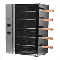Stelar - Churrasqueira Elétrica 5 Espetos Giratórios 220V