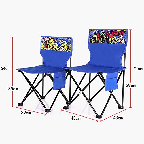 Chaise de camping pliante légère compacte portable et solide - 2