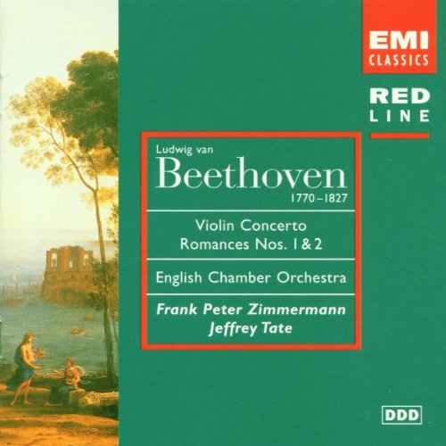 Violin Concerto / Romances 1 & 2 [Audio CD] Beethoven; Zimmermann and Tate