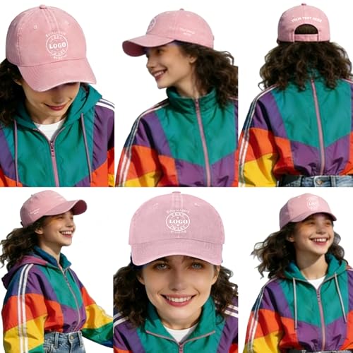 Gorra personalizada bordada y estampada unisex miniatura 6