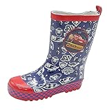 Obermaterial: Gummi Kinder Gummistiefel Cars Regenstiefel Schlupfstiefel Stiefel Regen Schuhe Navy (numeric_25)