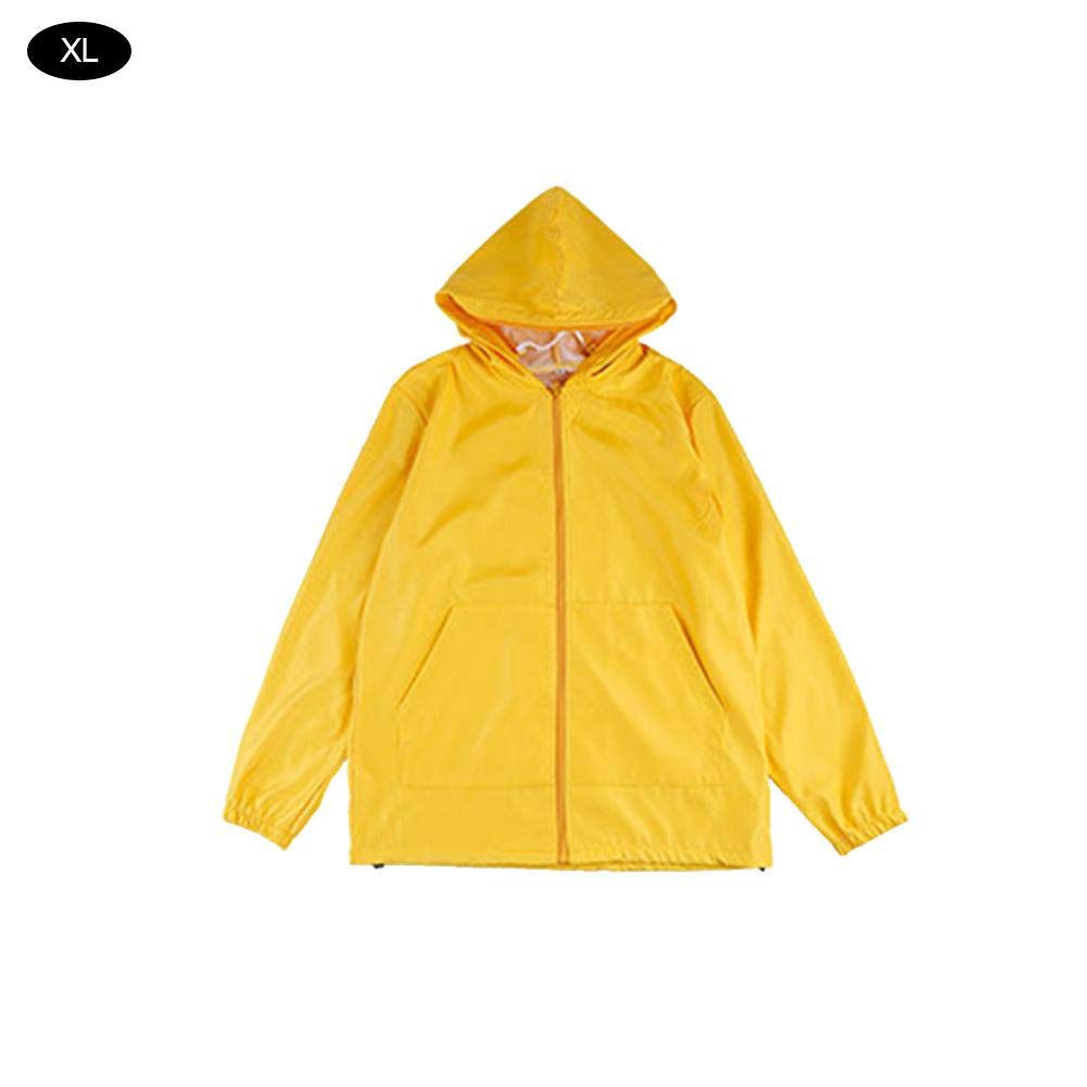 urben life NEW Protective Suit with Facial Protective Hood Safety Detachable, Hooded Coat Protective Clothing Dust-proof Waterproof for Men Women ordinary