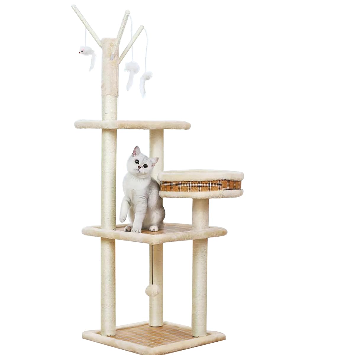 ネコトタワー 爪とぎ付き Lサイズ 46 x 46 x 117cm つ194 ネコトタワー 爪とぎ付き Lサイズ 46 x 46 x 117cm つ194 - メルカリ