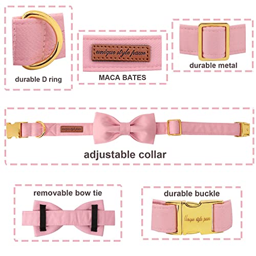 Unique style paws Dog Collar with Bowtie - Image 2