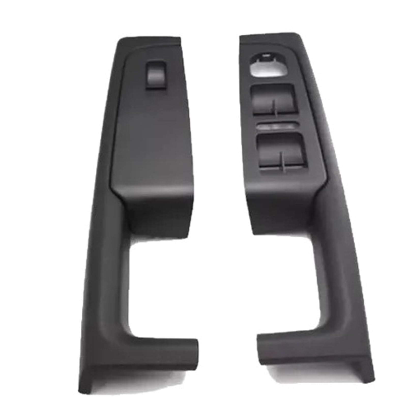 JYUTDW Door Inner Handle for Skoda for Superb 2008-2013 Car Interior Handle Inner Door Armrest Panel Pull(Black Front)