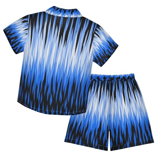 Image of Boccsty Red Strawberry Boy Summer Shorts Sets Hawaiian Toddler Boys T-Shirt & Pants 2 Pcs 3T-10T