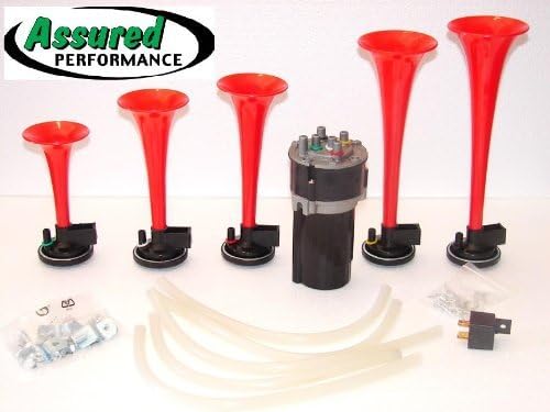 La CUCARACHA 5 Trumpet Musical Air Horn Kit-NEW