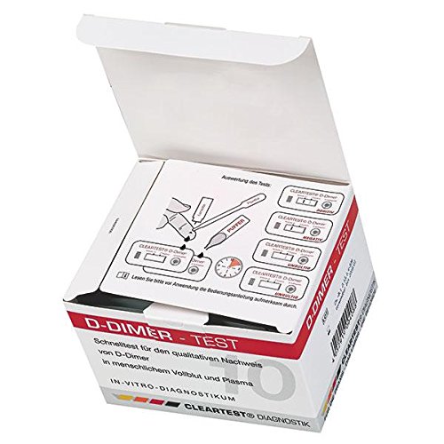CLEARTEST 6690862 szybki test, D-Dimer (10 szt.)