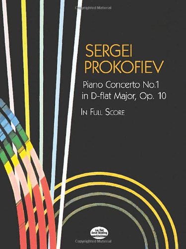 Piano Concerto No. 1 in D-flat Major, Op. 10, in Full Score (Dover Orchestral Music Scores) Paperback – December 18, 2013