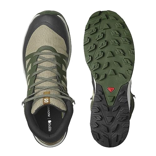 Bota Salomon Outrise Mid Gtx Masculina Verde Cor:Verde;Tamanho:40