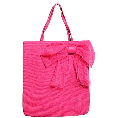 Bolsa feminina vermelha Valentino rosa bolsa de mão bolsa de ombro