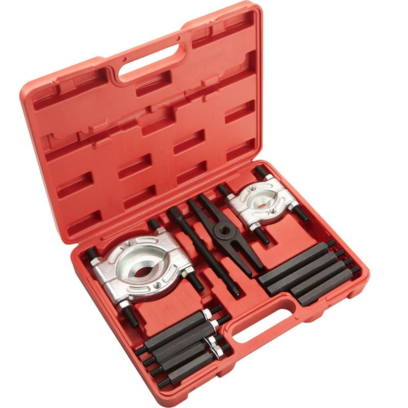 WUIIEN 12pcs kit Ensemble extracteur décolleur d'engrenages et de roulements séparateur 1 boîte de démontage du roulement