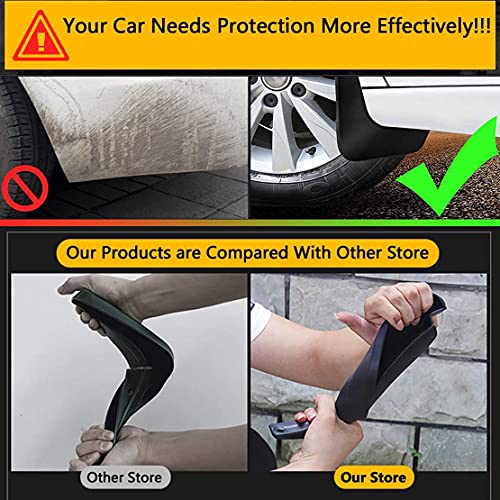 ZHFF 4 PCS Car ABS Parafango Paraspruzzi, per Land...