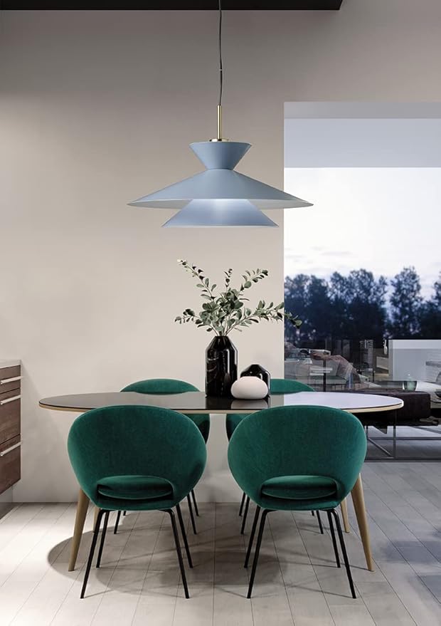 MILOOX KIM HUISHOUDING Verlichting Woonkamer Lichtblauw photo 3