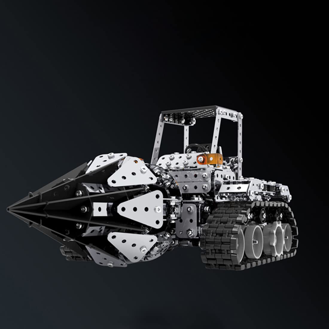 3D Metal Puzzle RC Elektryczna Wiertarka Model Kit, 1254 szt. Stalowe 3D Metal Puzzle Miniaturowe Modele Zestawów, 3D Łamigłówki Łamigłówki Metalowe Ozdoby Stali Nierdzewnej Dorosłych