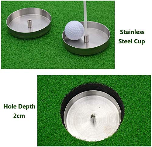 KAIXIN-Alfombra-De-Golf-Duradera-Alfombra-De-Golf-Duradera-para-Interiores-Y-Exteriores-Equipo-De-Ayuda-para-Entrenamiento-De-Golf-Profesional-Puttingmatte-con-Putter-Y-6-Pelotas-De-Practica