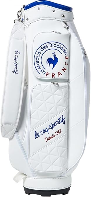 ルコックスポルティフ レディース キャディバッグ ８.５型【ホワイト】新品！ ルコックスポルティフ レディース キャディバッグ 8.5型【ホワイト