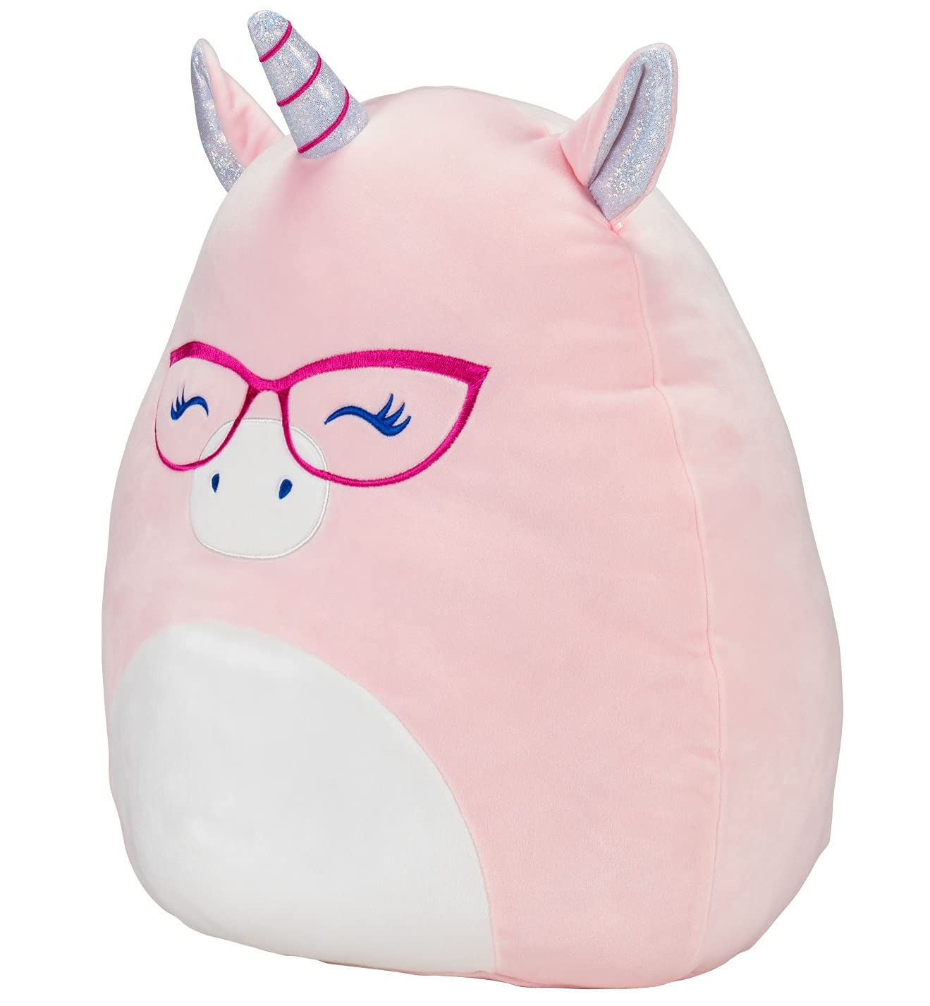 squishmallow unicorn with glasses