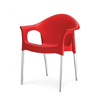 Nilkamal Novella 09 Polypropylene Chair Red Amazon In Furniture