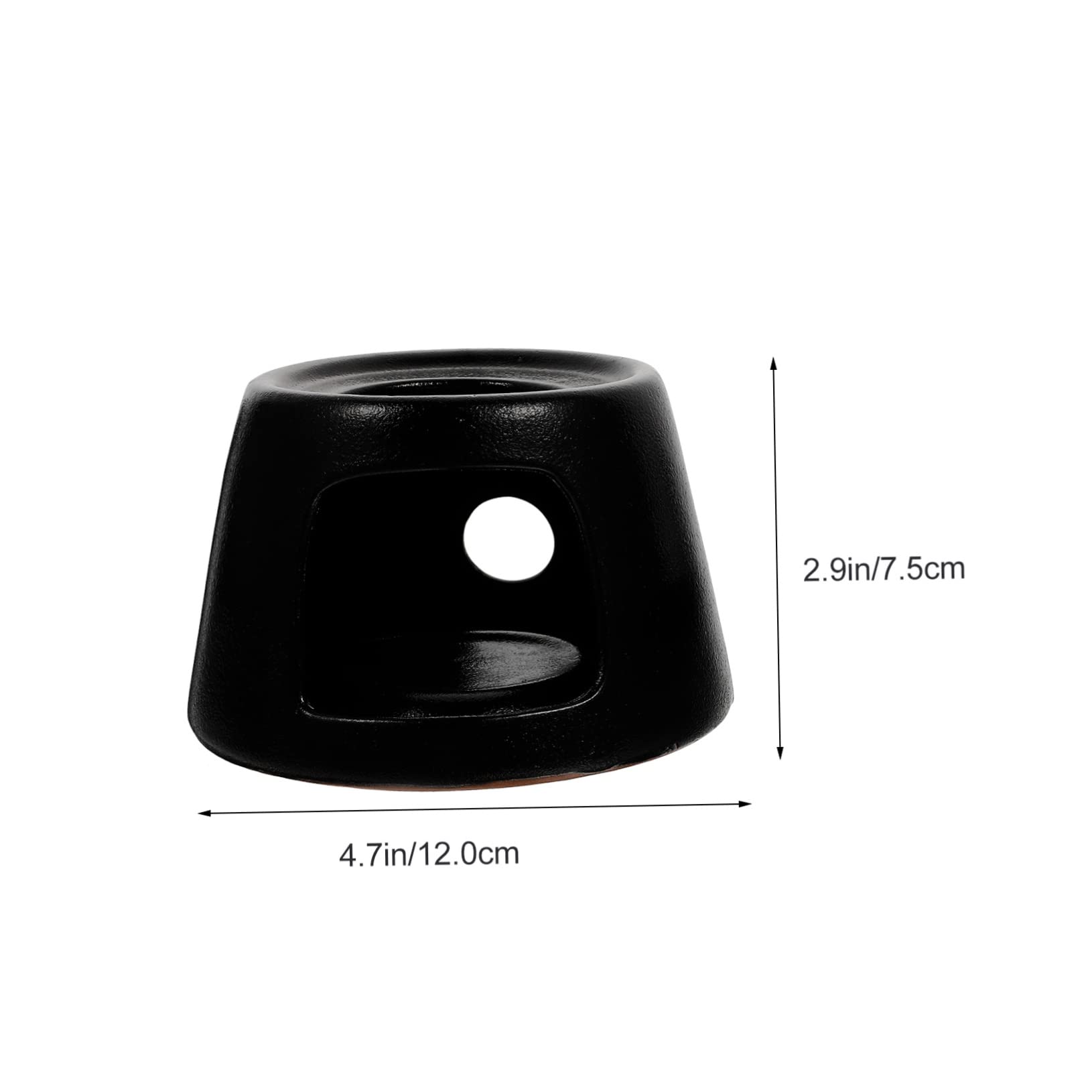 FUNOMOCYA Tea Pot Warmer Base Tea Stove Holder Candleholder for Teapot Ceramic Tea Warmer Multi-Function Warmer