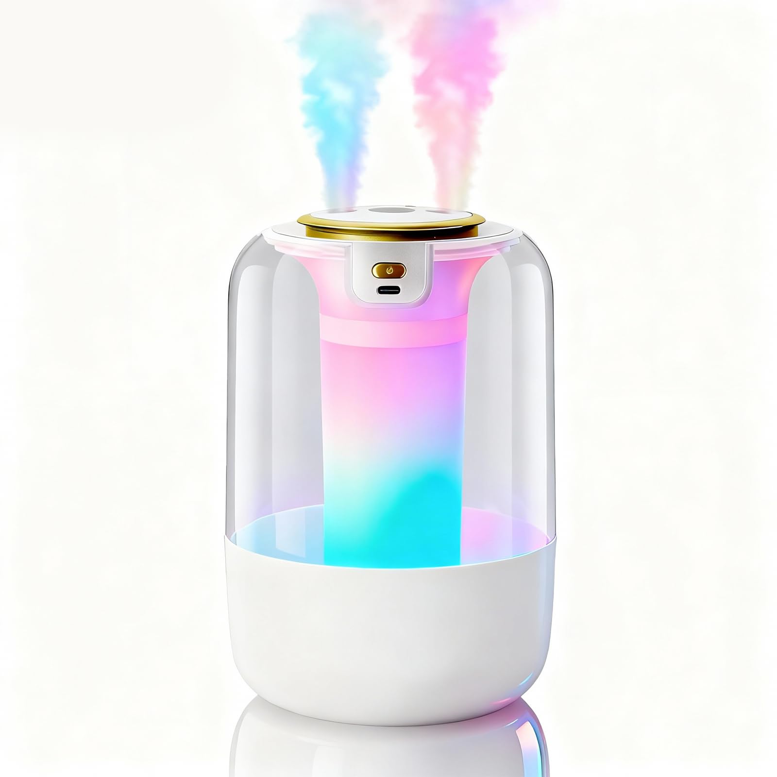 Double Spray Air Humidifier for Bedroom