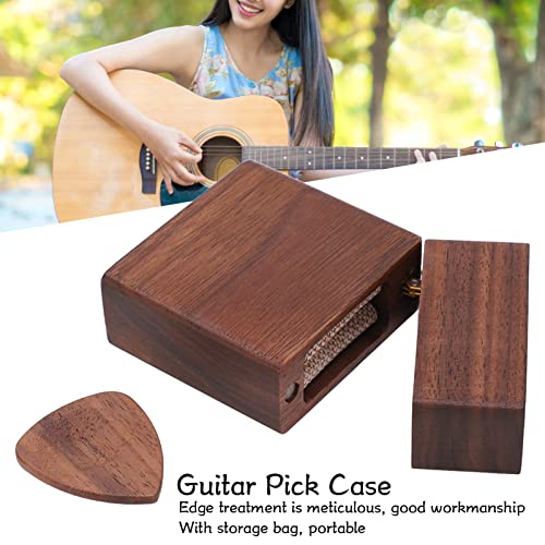 Porte-médiator de Guitare, Accessoires de Guitare en Forme de Briquet Spécial en Bois avec Sac de Rangement pour les… - Les Beatles, Paul McCartney, John Lennon, RIngo Starr, George Harrison Porte-médiator de Guitare, Accessoires de Guitare en Forme de Briquet Spécial en Bois avec Sac de Rangement pour les… – Image 4