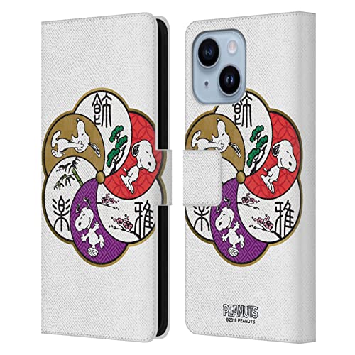 Étui Portefeuille Peanuts Snoopy pour iPhone 14 Plus Head Case