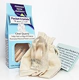 Clear Quartz Crystal, Brazil. Light Energy. "The Power Is Real, Pocket Crystals"